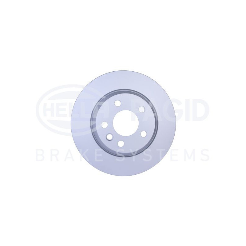 Disco freno asse posteriore - HELLA BRAKE