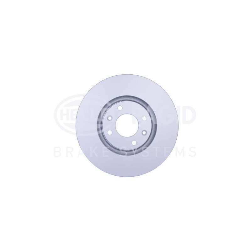 Disco freno asse anteriore - HELLA BRAKE