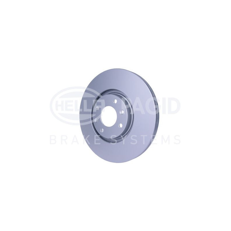 Disco freno asse anteriore - HELLA BRAKE