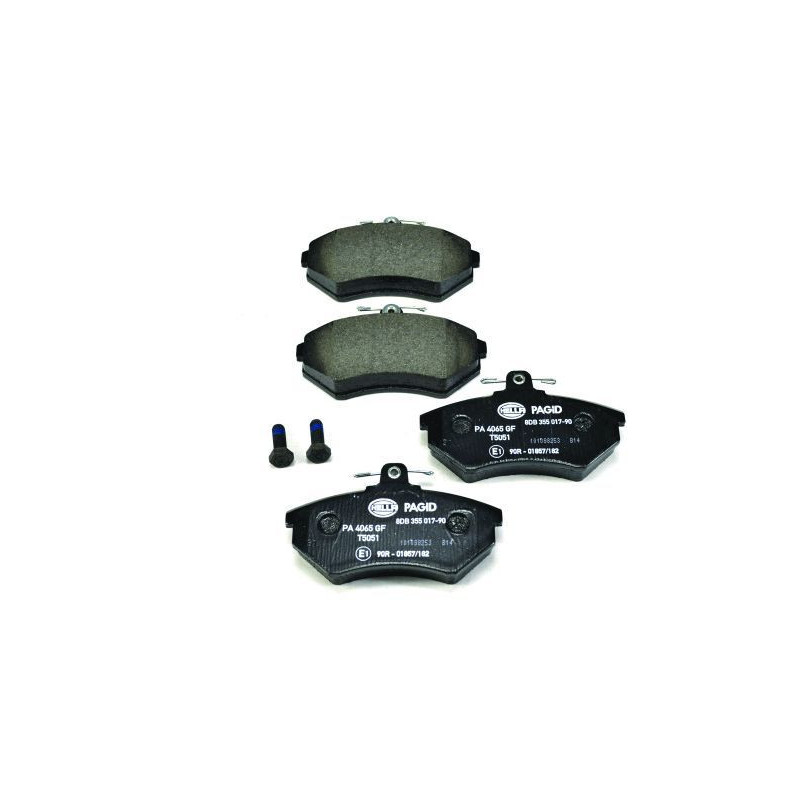 Pastiglie freno asse anteriore - HELLA BRAKE