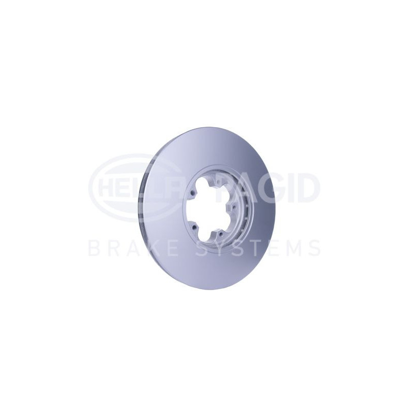 Disco freno asse anteriore - HELLA BRAKE