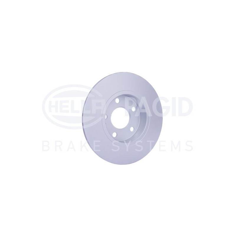 Disco freno asse anteriore - HELLA BRAKE