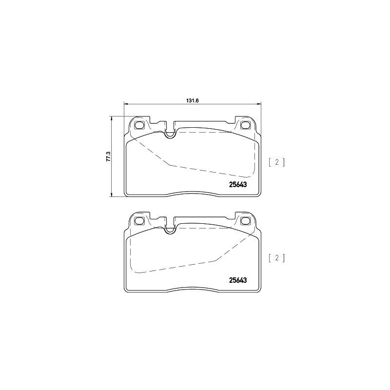 Pastiglie freno asse anteriore - HELLA BRAKE