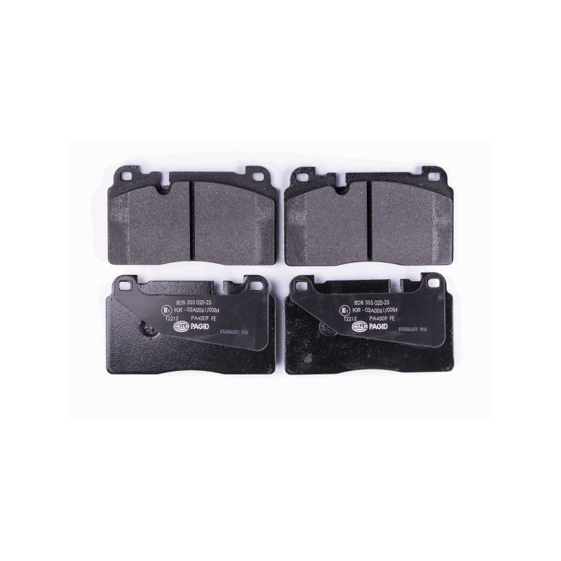 Pastiglie freno asse anteriore - HELLA BRAKE