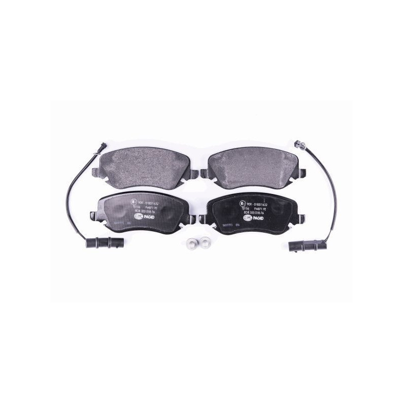 Pastiglie freno asse anteriore - HELLA BRAKE