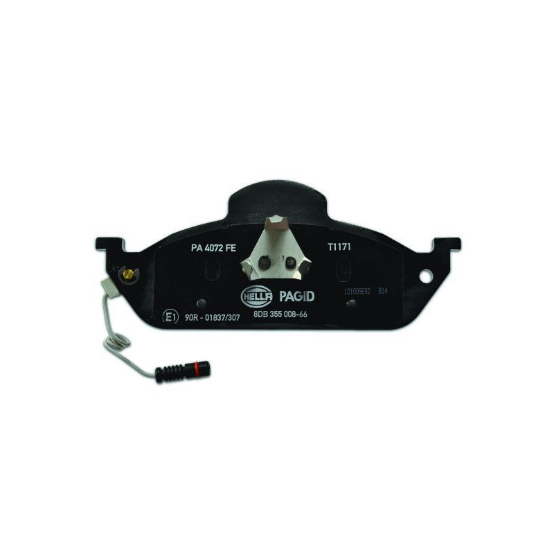 Pastiglie freno asse anteriore - HELLA BRAKE