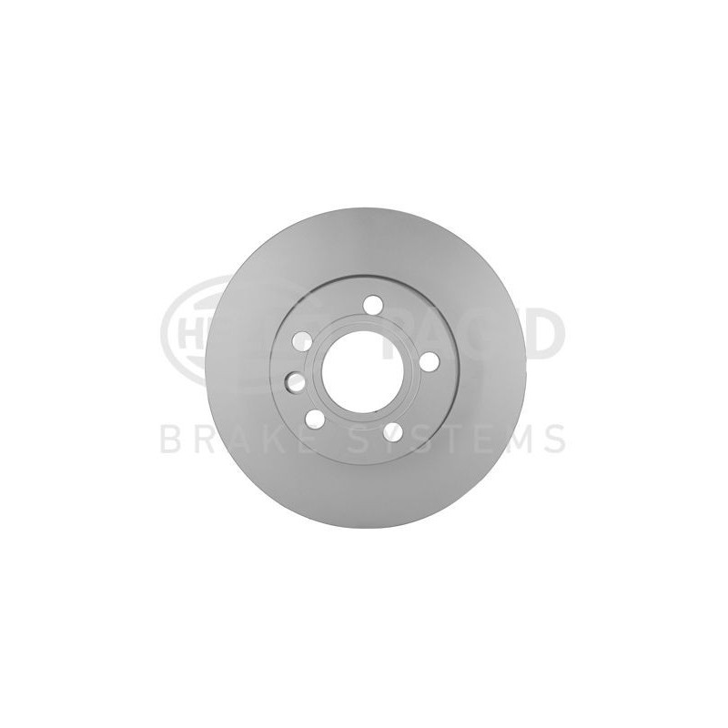 Disco freno asse anteriore - HELLA BRAKE