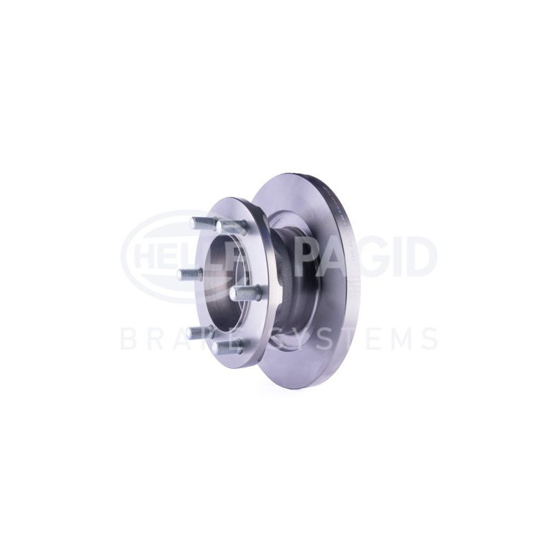 Disco freno asse anteriore - HELLA BRAKE