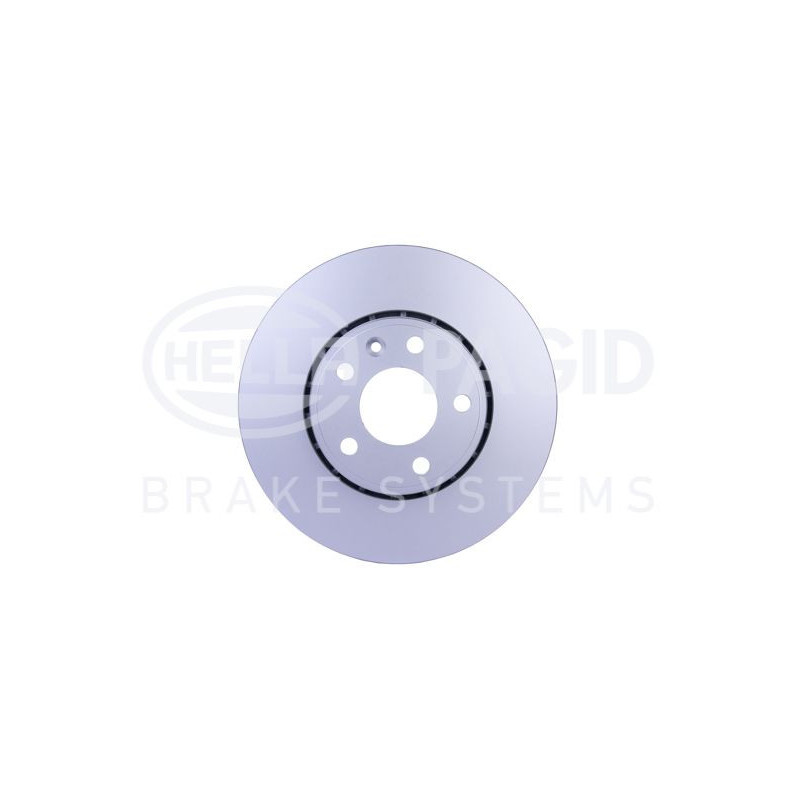 Disco freno asse anteriore - HELLA BRAKE