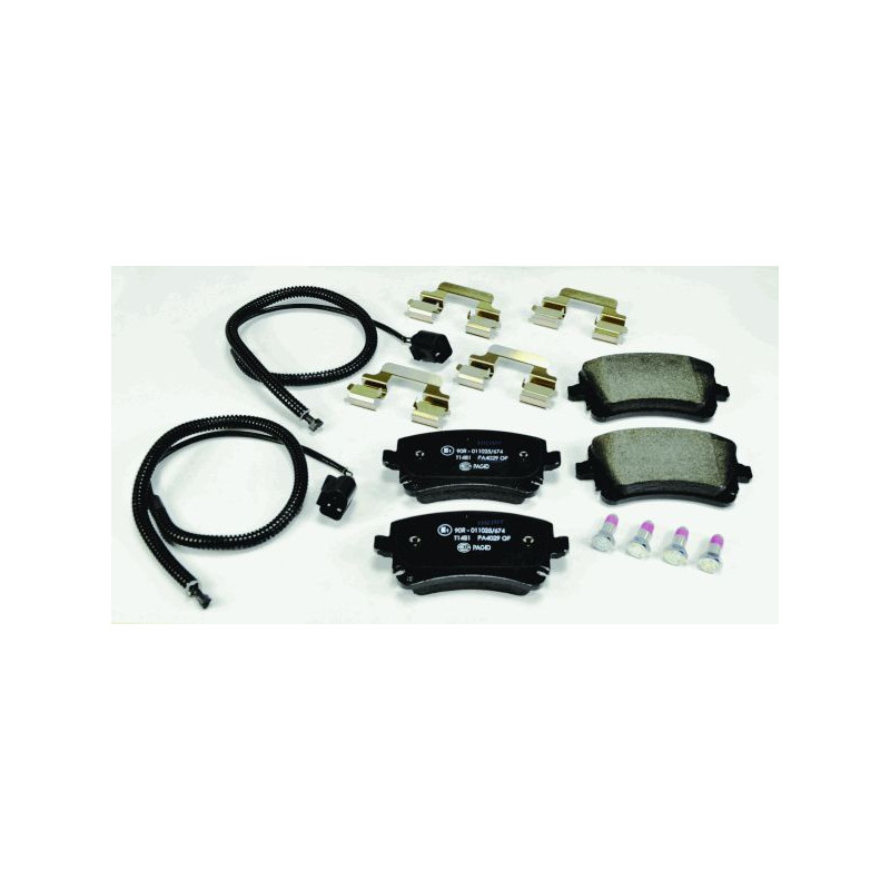 Pastiglie freno asse posteriore - HELLA BRAKE