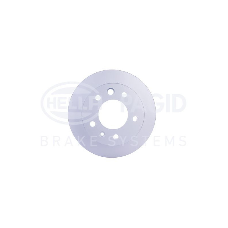 Disco freno asse anteriore - HELLA BRAKE