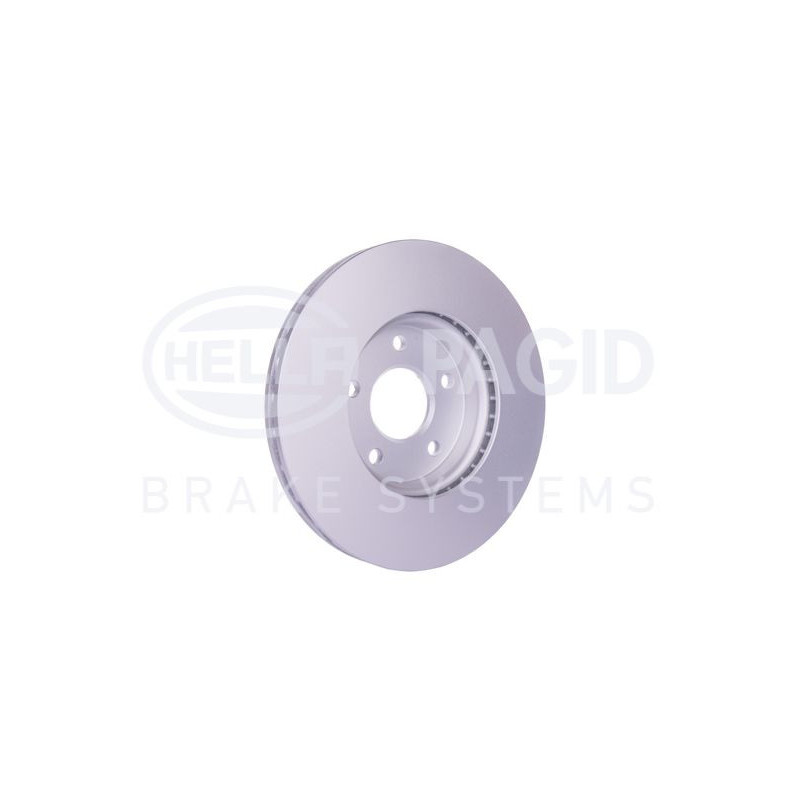 Disco freno asse anteriore - HELLA BRAKE