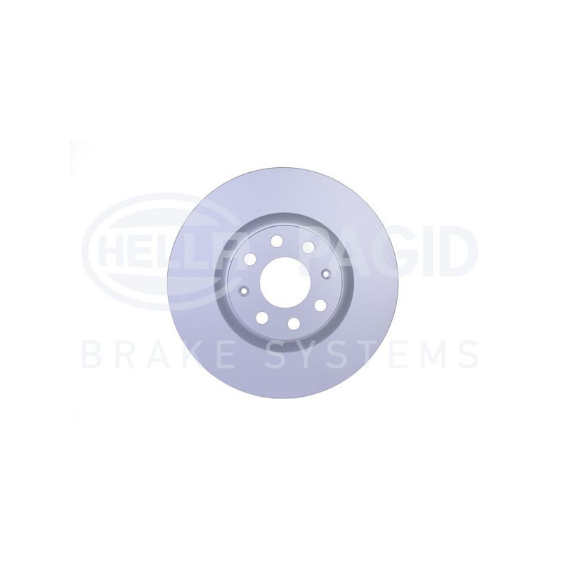 Disco freno asse anteriore - HELLA BRAKE