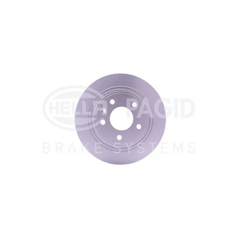 Disco freno asse posteriore - HELLA BRAKE