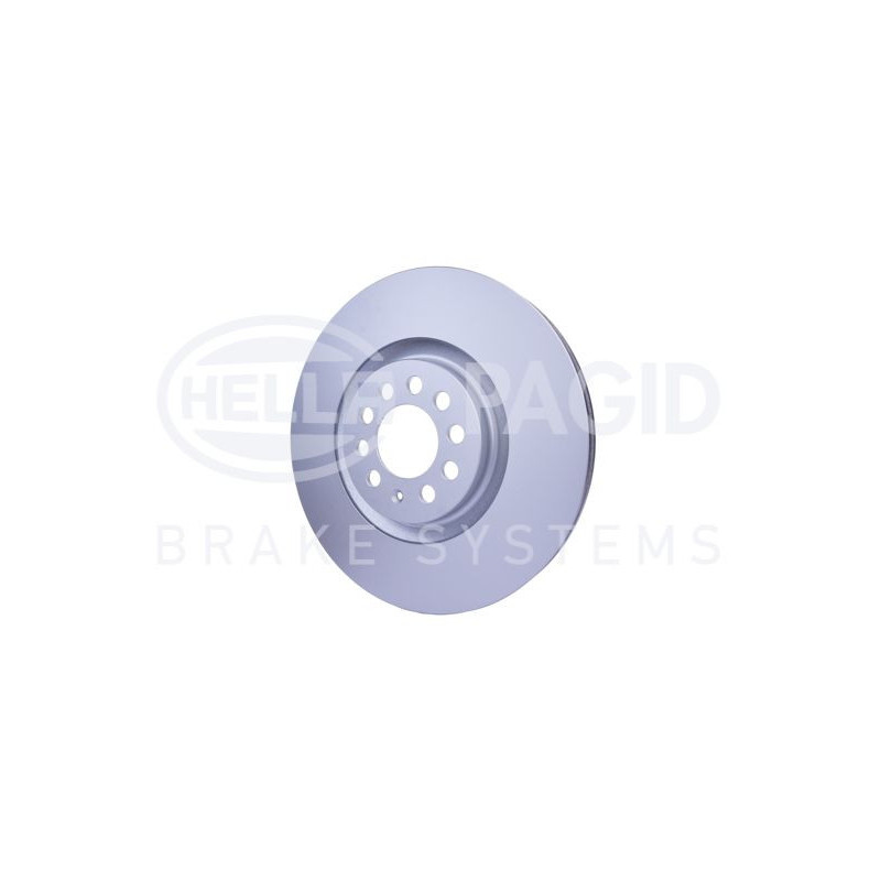 Disco freno asse anteriore - HELLA BRAKE