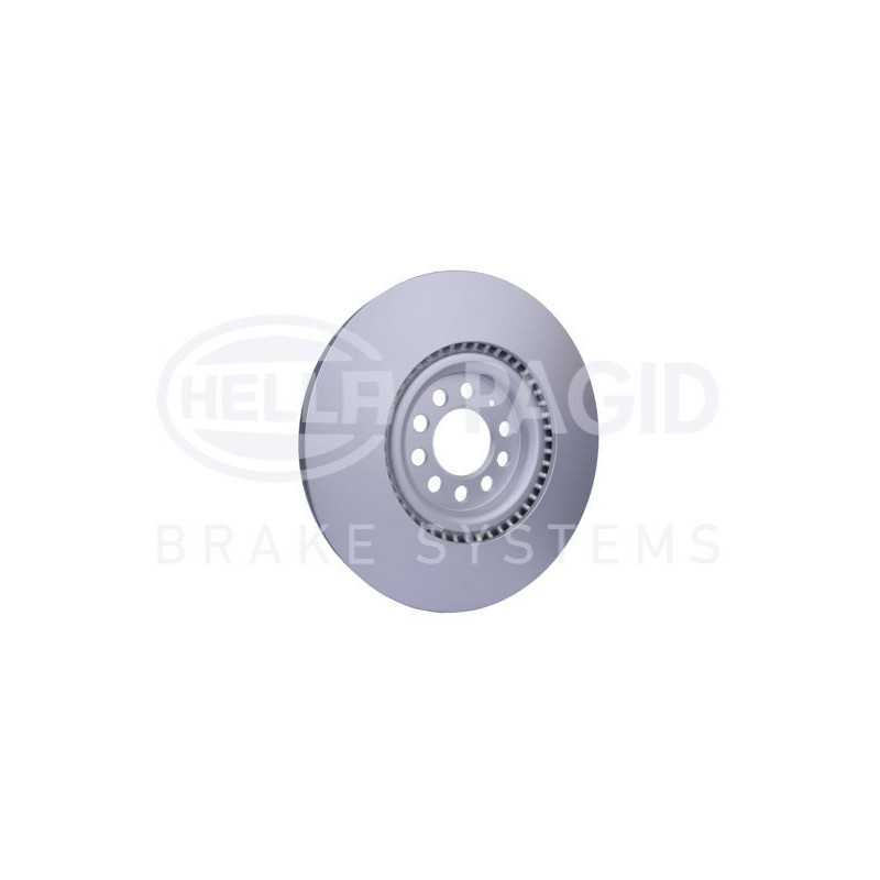 Disco freno asse anteriore - HELLA BRAKE