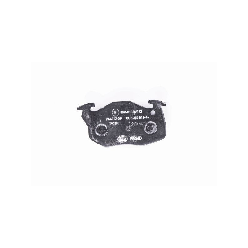 Pastiglie freno asse anteriore - HELLA BRAKE