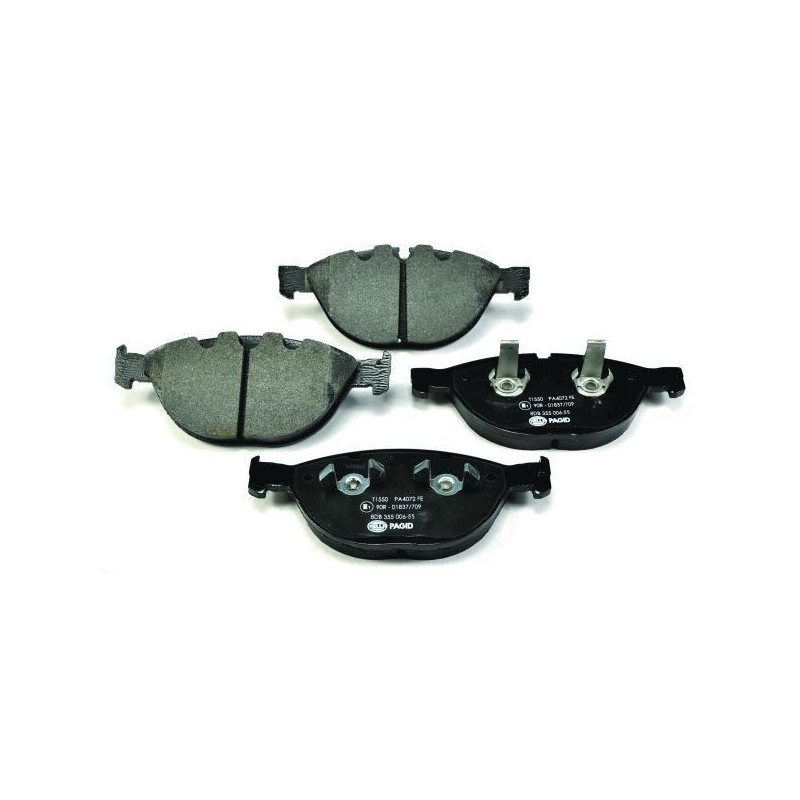 Pastiglie freno asse anteriore - HELLA BRAKE