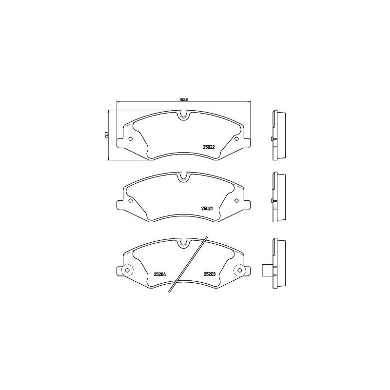 Pastiglie freno asse anteriore - HELLA BRAKE