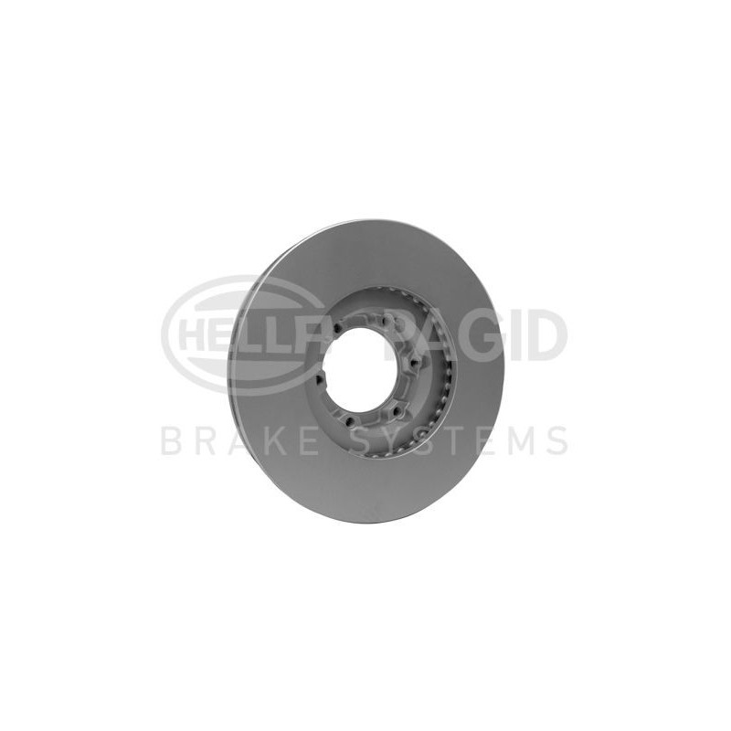 Disco freno asse anteriore - HELLA BRAKE