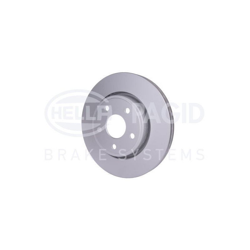 Disco freno asse anteriore - HELLA BRAKE