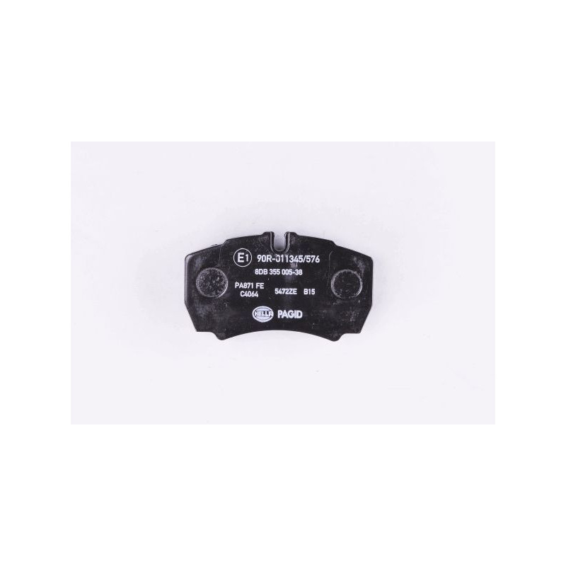 Pastiglie freno asse posteriore - HELLA BRAKE