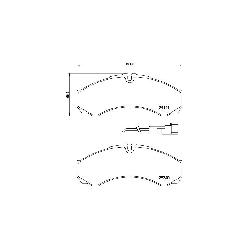 Pastiglie freno asse anteriore - HELLA BRAKE