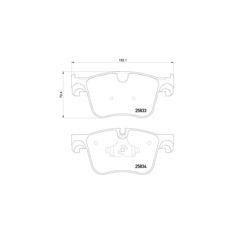 Pastiglie freno asse anteriore - HELLA BRAKE