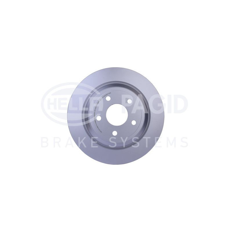 Disco freno asse posteriore - HELLA BRAKE