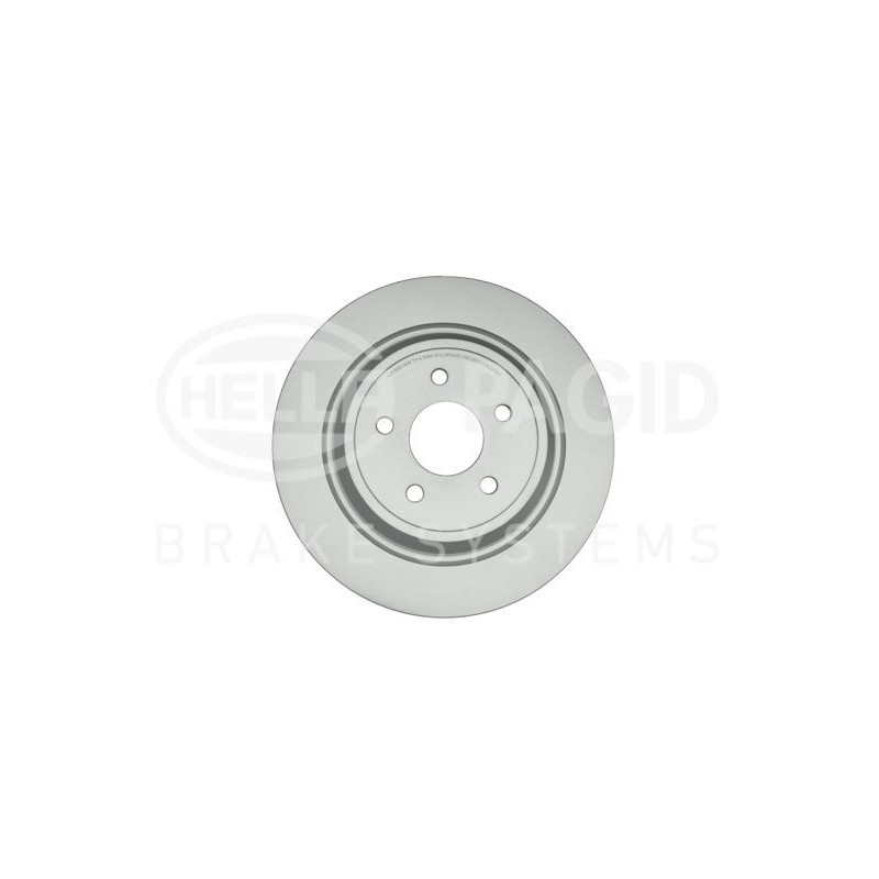 Disco freno asse posteriore - HELLA BRAKE