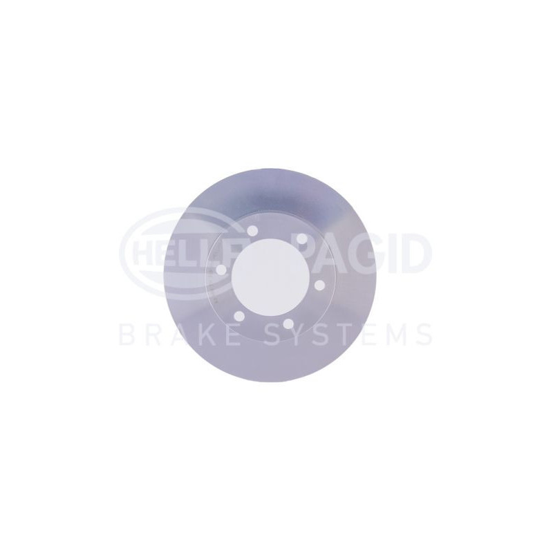 Disco freno asse anteriore - HELLA BRAKE