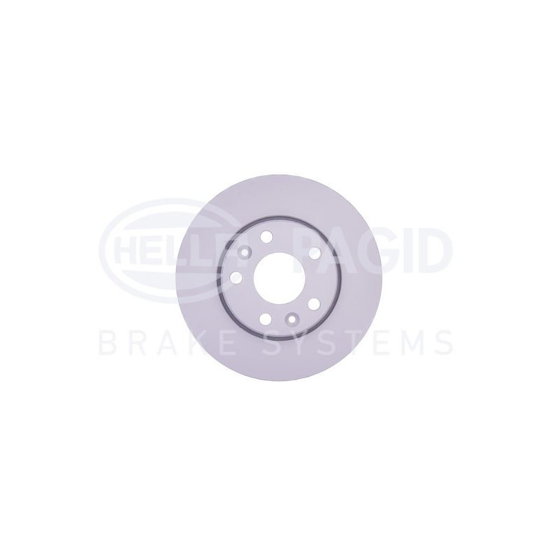 Disco freno asse anteriore - HELLA BRAKE
