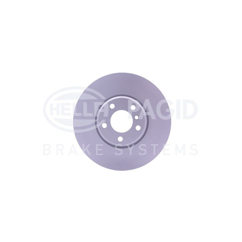 Disco freno asse anteriore - HELLA BRAKE