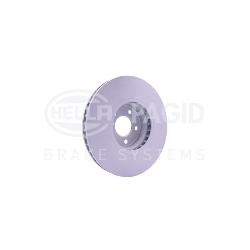 Disco freno asse anteriore - HELLA BRAKE