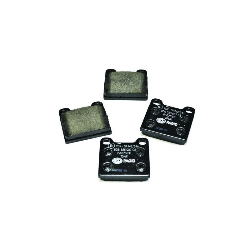 Pastiglie freno asse anteriore - HELLA BRAKE