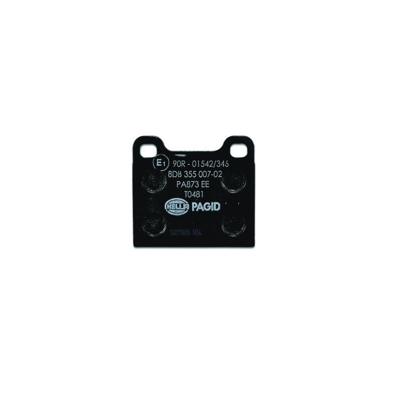 Pastiglie freno asse anteriore - HELLA BRAKE