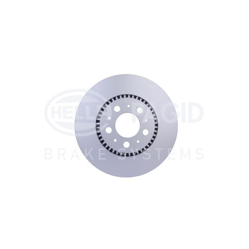 Disco freno asse anteriore - HELLA BRAKE