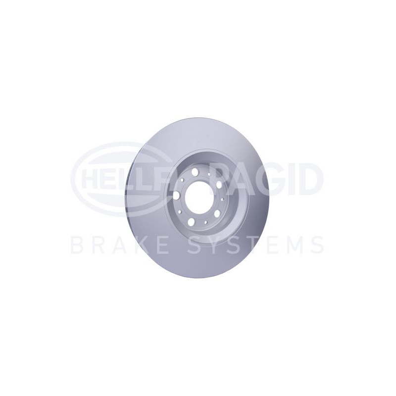 Disco freno asse anteriore - HELLA BRAKE