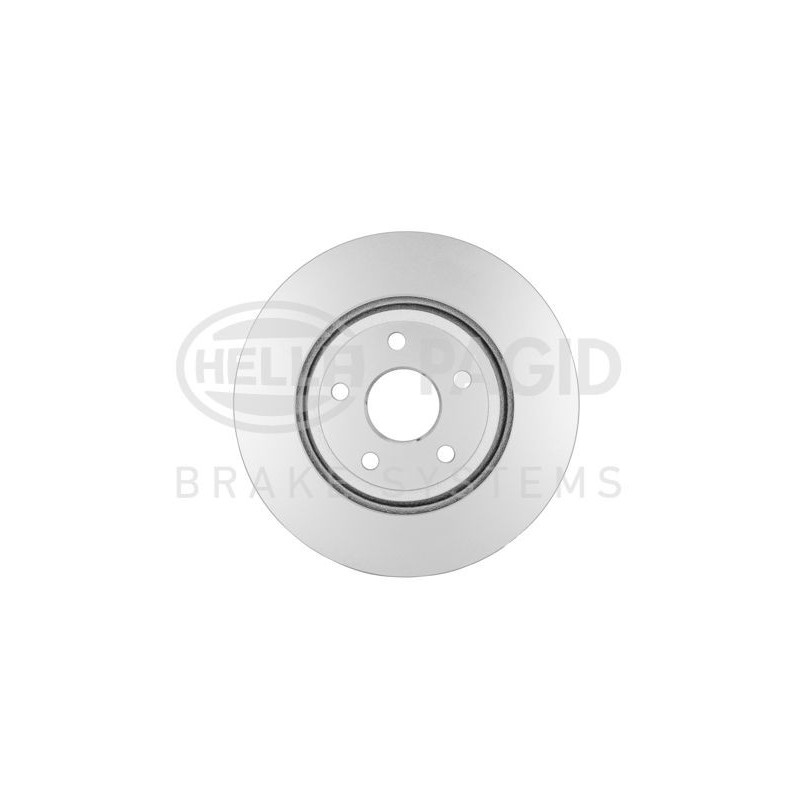 Disco freno asse anteriore - HELLA BRAKE