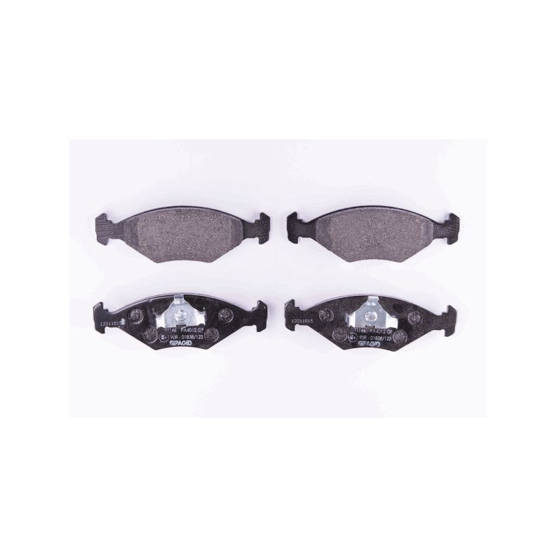 Pastiglie freno asse anteriore - HELLA BRAKE