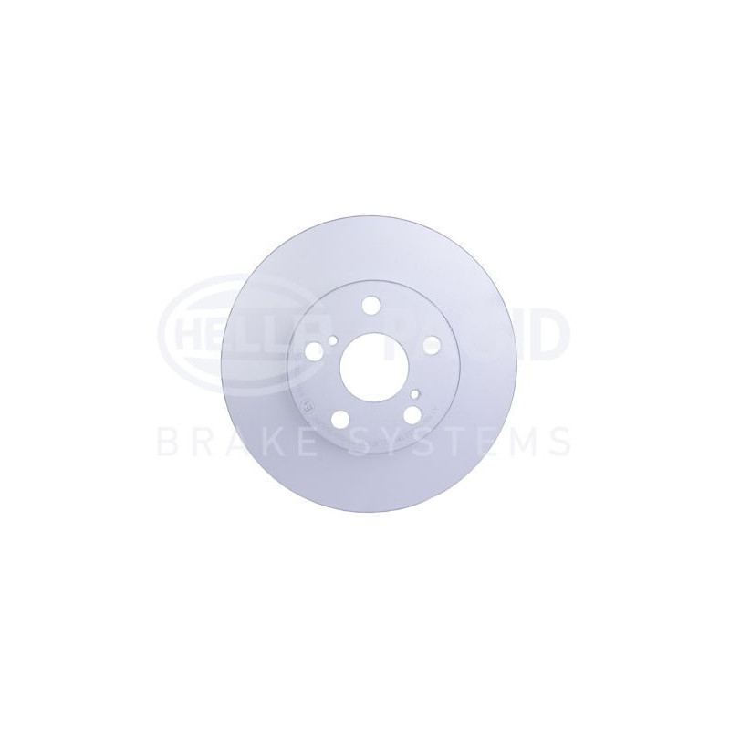 Disco freno asse anteriore - HELLA BRAKE