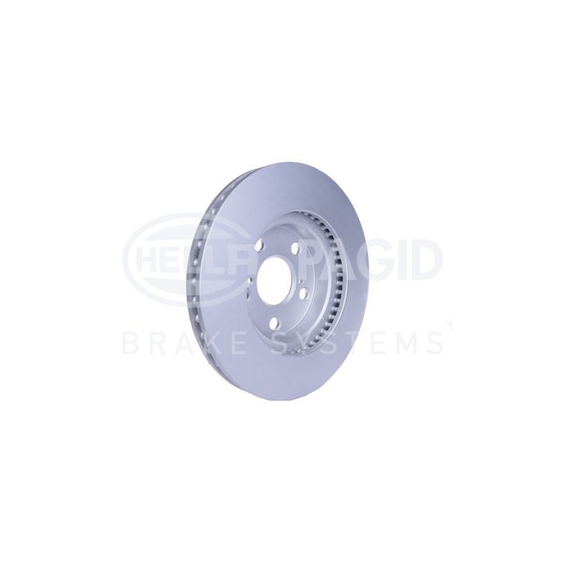 Disco freno asse anteriore - HELLA BRAKE