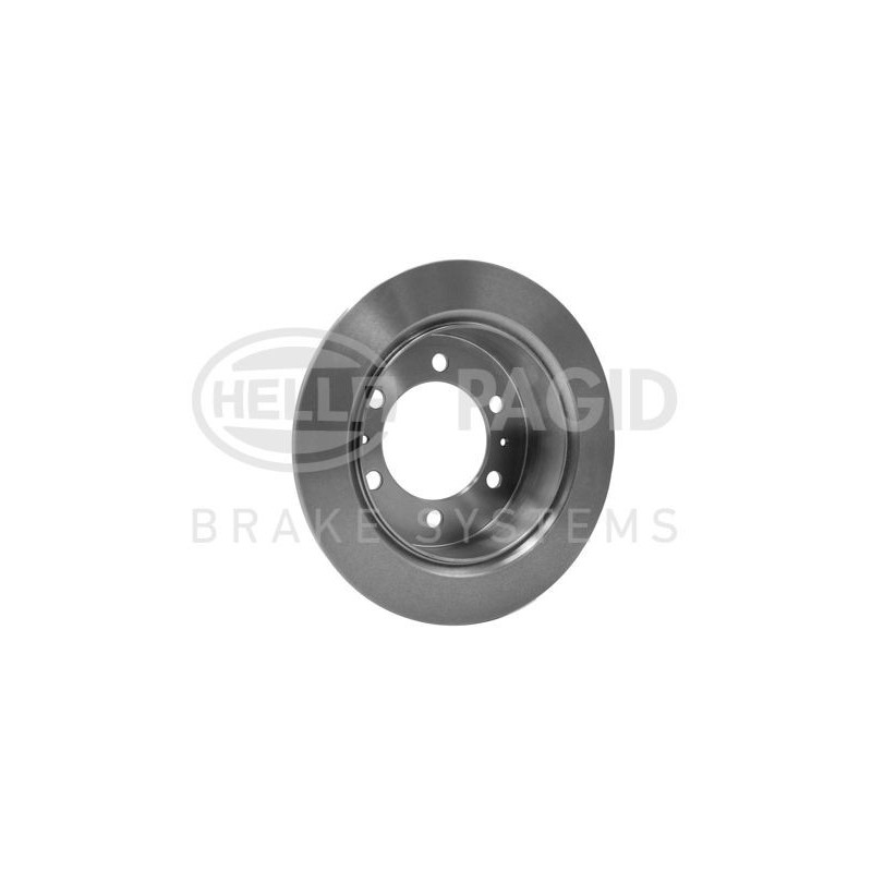 Disco freno asse anteriore - HELLA BRAKE