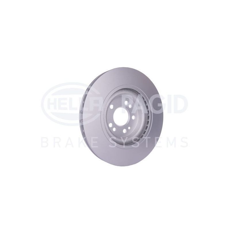 Disco freno asse anteriore - HELLA BRAKE