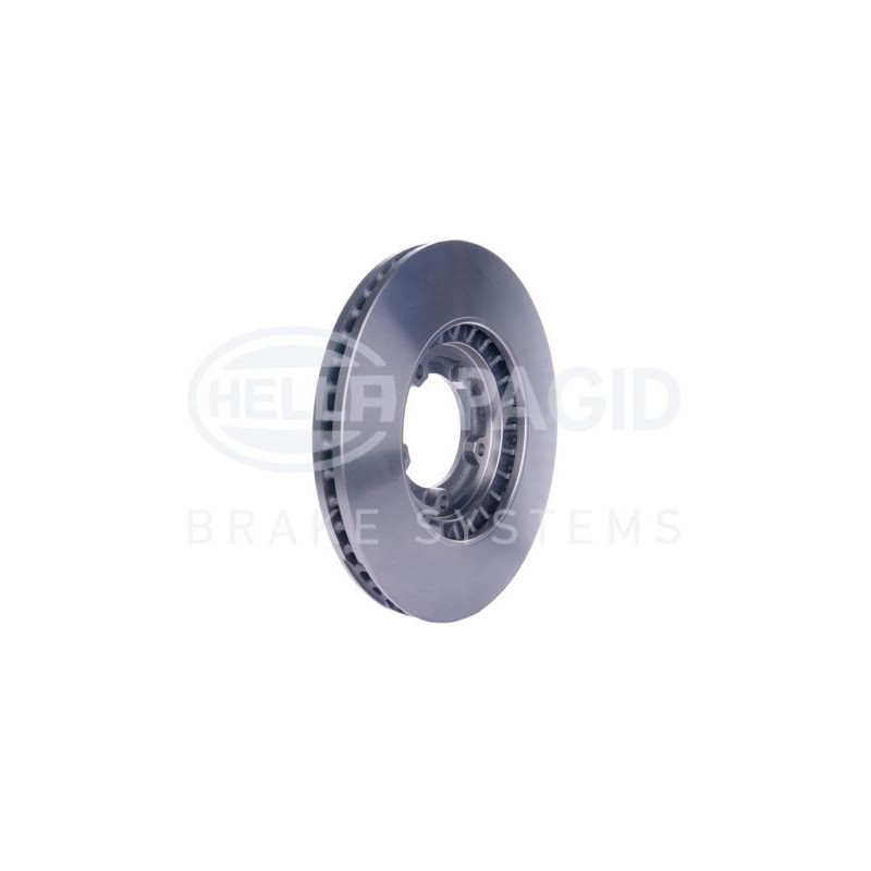 Disco freno asse anteriore - HELLA BRAKE