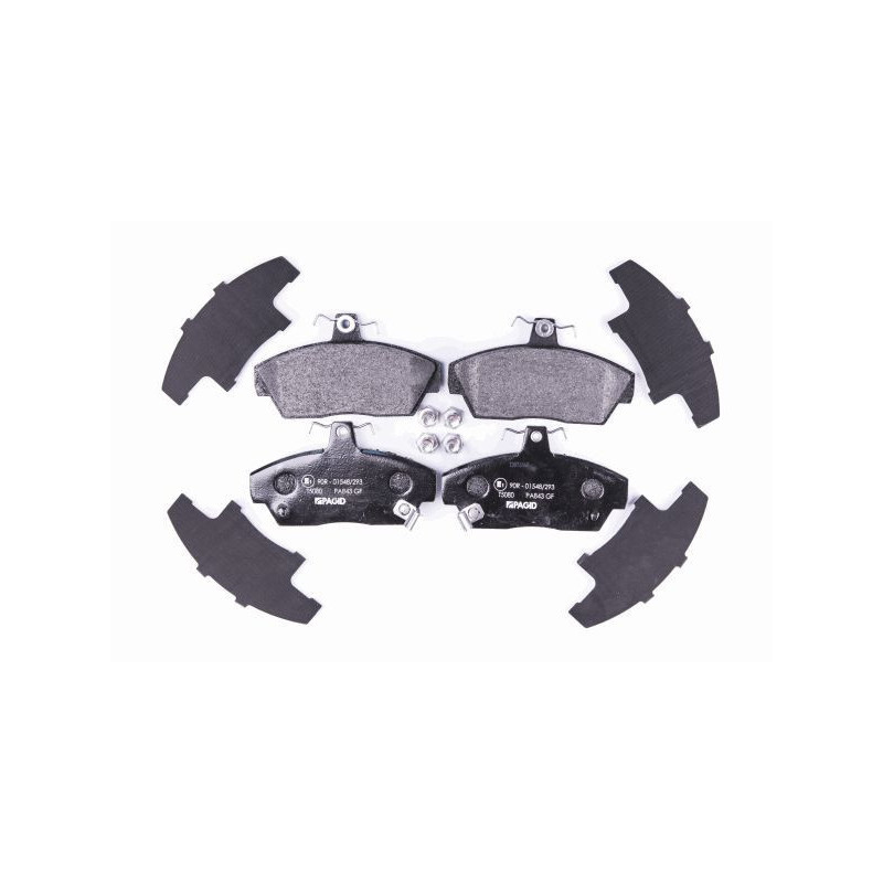 Pastiglie freno asse anteriore - HELLA BRAKE