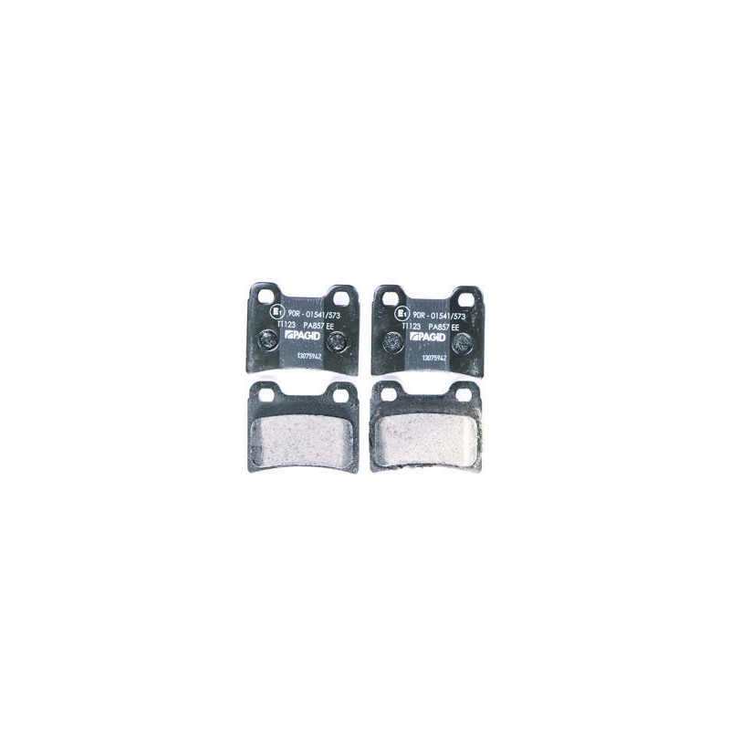 Pastiglie freno asse posteriore - HELLA BRAKE