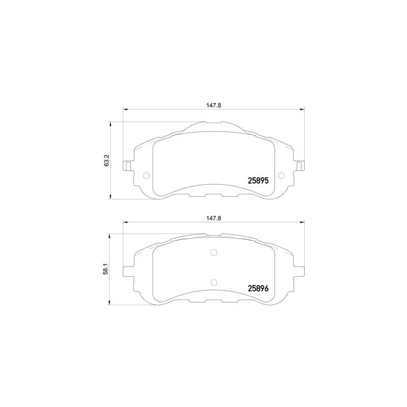 Pastiglie freno asse anteriore - HELLA BRAKE