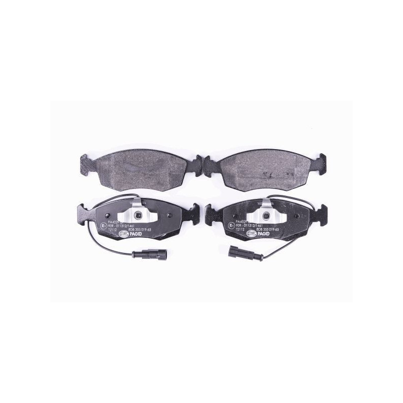 Pastiglie freno asse anteriore - HELLA BRAKE