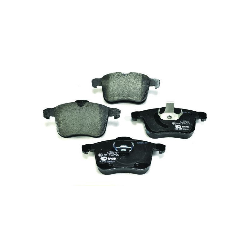 Pastiglie freno asse anteriore - HELLA BRAKE